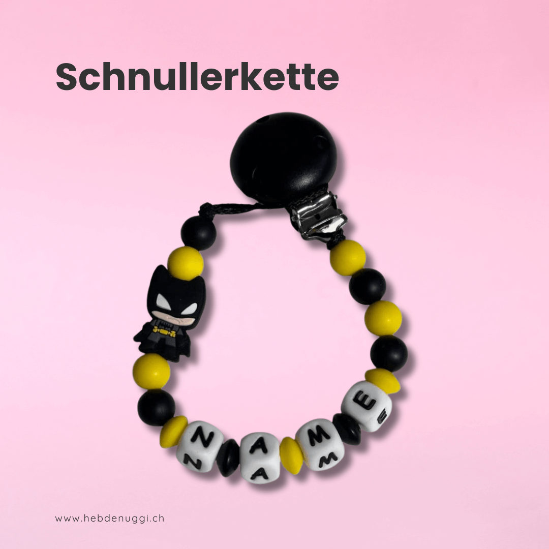 babygeschenk set aus der schweiz – schnullerkette, beissring & wagenkette handmade & personalisierbar
