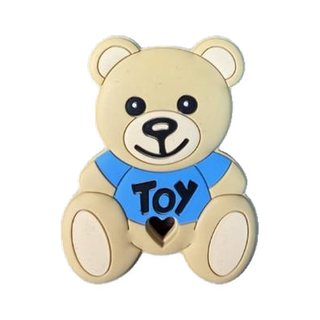 Beissfigur: Bär mit Shirt · blau 1