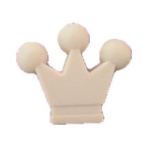 Motivperle Krone · creme