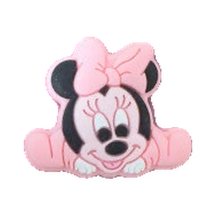 Motivperle Maus mit Schleife · Babyform, rosa 2