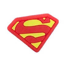 Motivperle Superheld · Emblem, rot